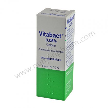 VITABACT 0,05 POUR CENT, collyre