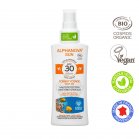 ALPHANOVA, lait solaire en spray SPF30 