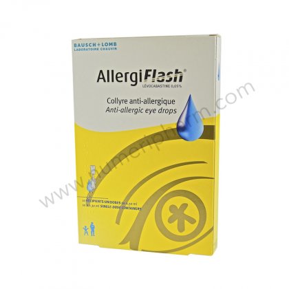 ALLERGIFLASH 0,05 %, collyre en solution en rcipient unidose