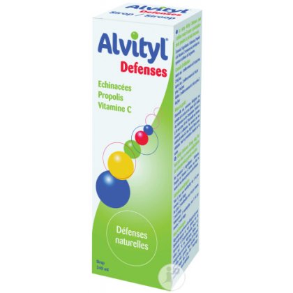 Alvityl Défenses sirop goût tutti-frutti - 240 ml