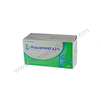 AQUAREST 0,2%, gel ophtalmique en rcipient unidose Carbomre