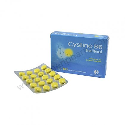 CYSTINE B6 BAILLEUL, comprim pellicul