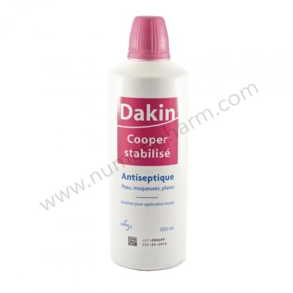 DAKIN COOPER, solution pour application locale 