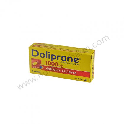 DOLIPRANE 1000 mg Gélules (Plaquette de 8)