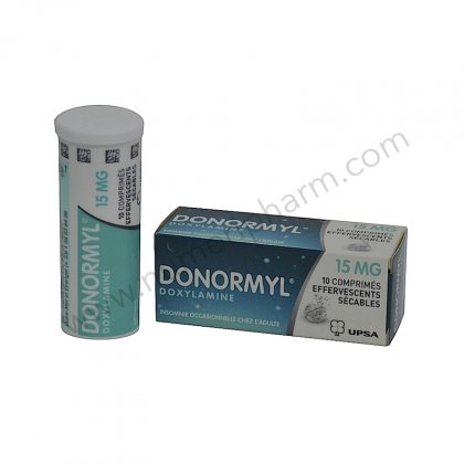 DONORMYL 15 mg, effervescent comprim  scable
