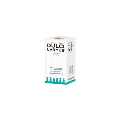 DULCILARMES 1,5 %, collyre en solution en rcipient unidose