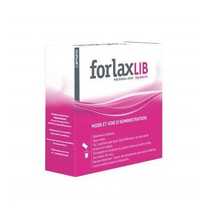 Forlaxlib, médicament laxatif sans ordonnance contre la constipation