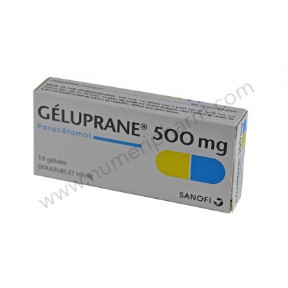 GELUPRANE 500 mg, glule