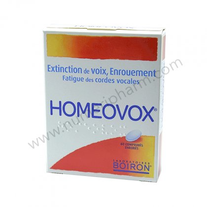 HOMEOVOX comprims  sucer