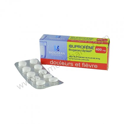 IBUPROFENE MYLAN CONSEIL 400 mg, comprimé pelliculé