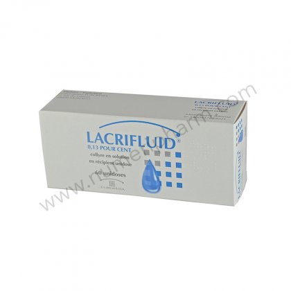 LACRIFLUID 0,13 POUR CENT, collyre en solution en rcipient unidose