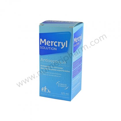 MERCRYL, solution pour application cutane