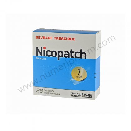 NICOPATCHlib 7 mg/24 h, dispositif transdermique