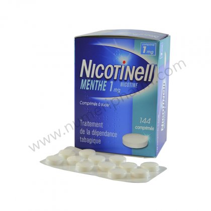 NICOTINELL MENTHE 1 mg, 144 comprims  sucer