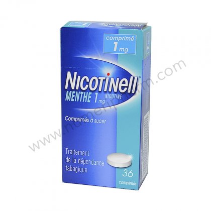 NICOTINELL MENTHE 1 mg, 36 comprims  sucer