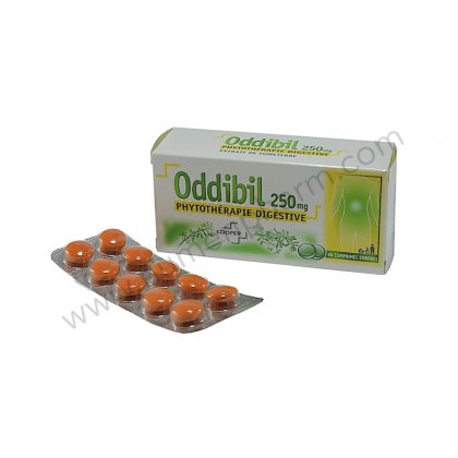 ODDIBIL 250 mg, comprim enrob