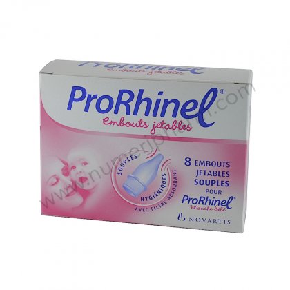 PRORHINEL, boite 8 embouts pour mouche bb