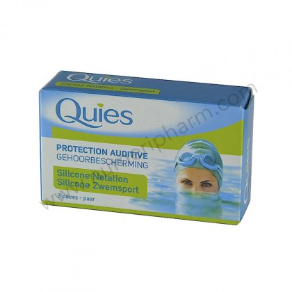 Protection Quies, silicone pour baignade