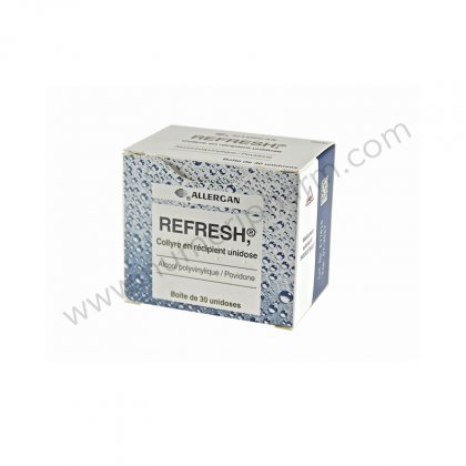 REFRESH, collyre en rcipient unidose x30