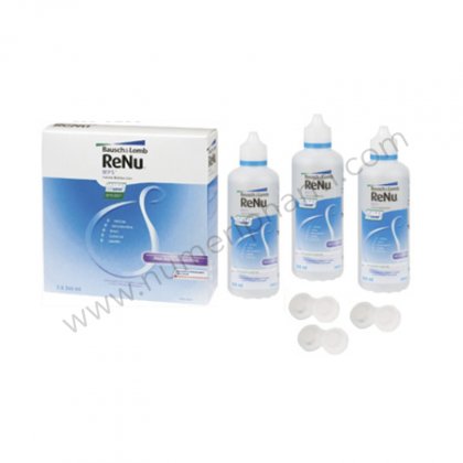 ReNu MPS solution multifonction, lentilles