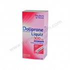 DOLIPRANELIQUIZ 300 mg SANS SUCRE, suspension buvable en sachet édulcorée au maltitol liquide et au sorbitol