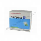 NICOPASS 1,5 mg SANS SUCRE 96 cps MENTHE FRAICHEUR, pastille édulcorée à l'aspartam et à l'acésulfame potassique