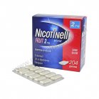 NICOTINELL FRUIT 2 mg, 204 gommes  mcher Fruits SANS SUCRE
