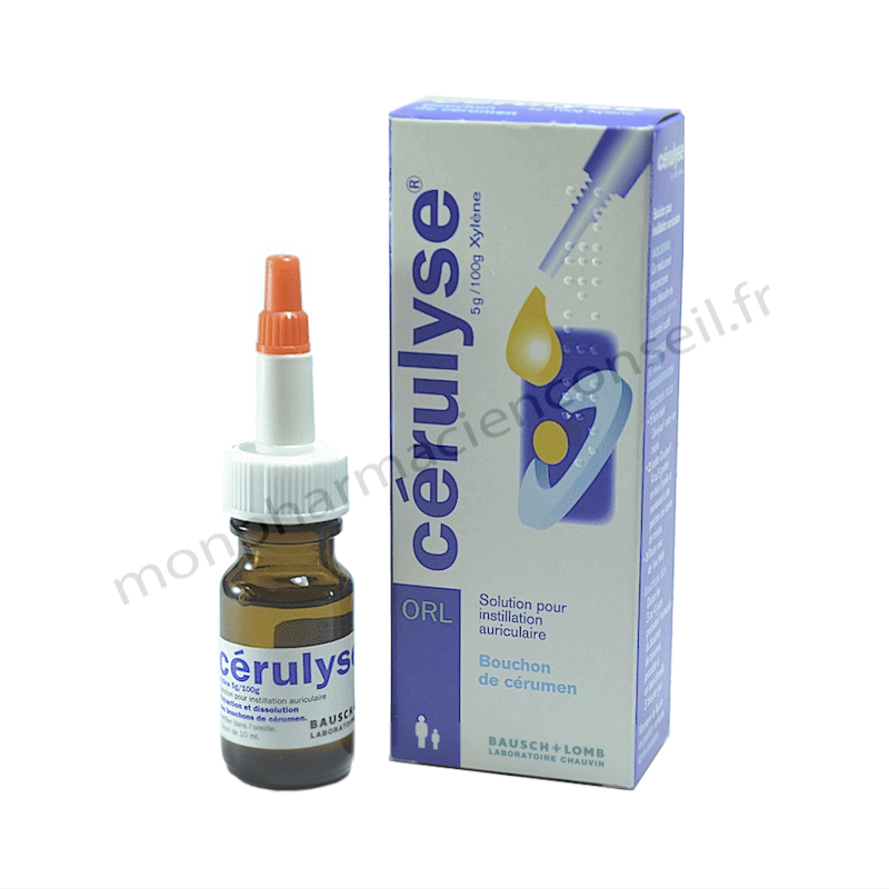 Cérulyse bouchon de cérumen solution auriculaire, Flacon de 10ml