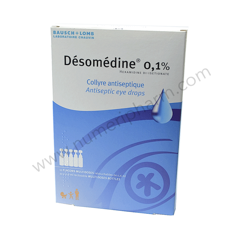 DESOMEDINE, collyre unidose pour les Conjonctivites bactériennes et virales