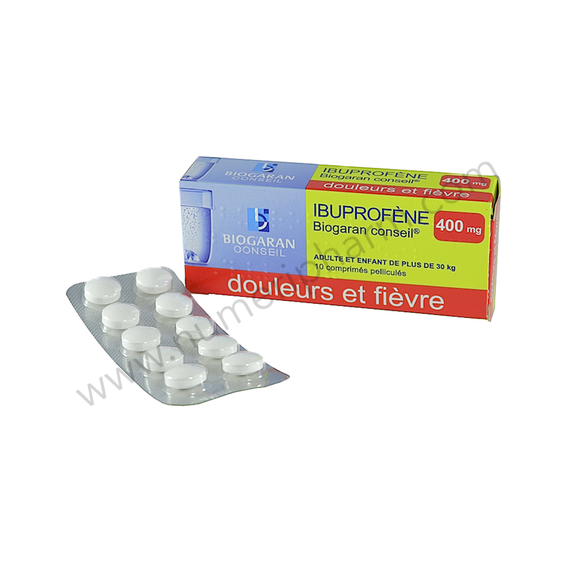 Ibuprofène conseil 400 mg - comprimés Anti-inflammatoire moins ...