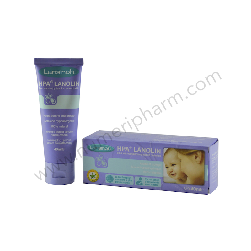 LANSINOH Crème Lanoline HPA pour mamelons - Mamelons douloureux