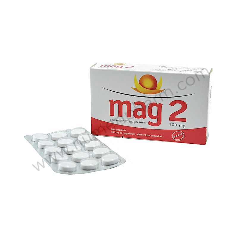 MAG 2 , Apport de magnésium conter le nervosité, spasmophilie et ...