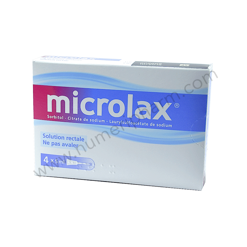 MICROLAX solution rectale - laxatif d'action immédiate.