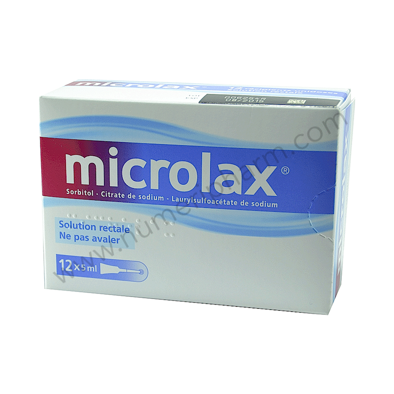 Microlax lavement Adulte - Medicament contre la Constipation - Laxatif