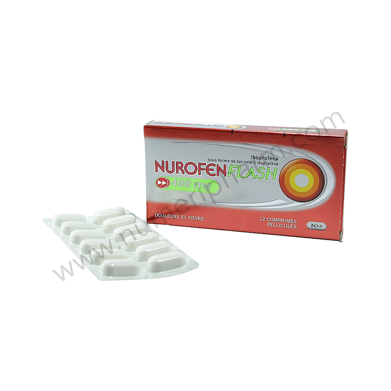 NUROFEN Flash 400 mg, comprimés - Ibuprofène action rapide